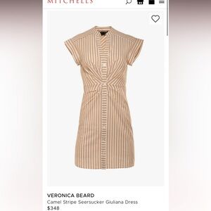 Veronica Beard seersucker mini dress